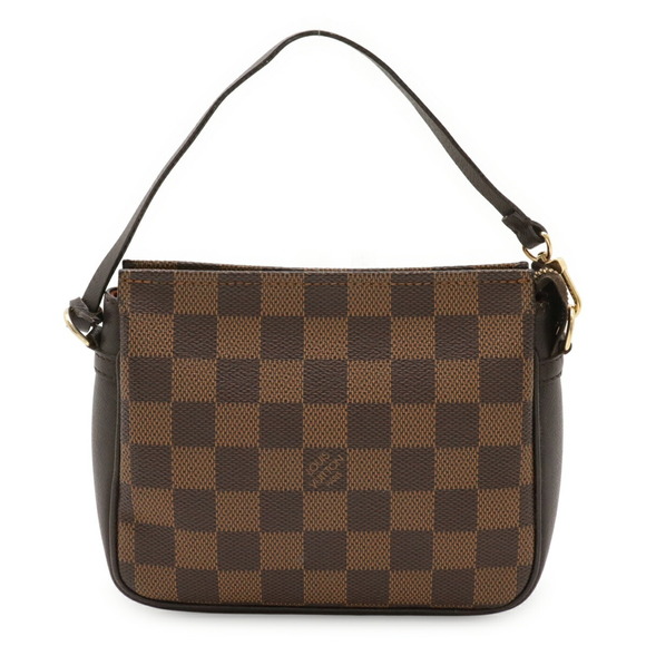 LOUIS VUITTON Damier Truss Makeup Pouch Handbag N51982 - Picture 1 of 9